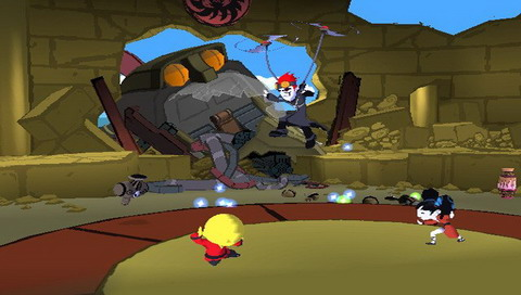 Xiaolin Showdown screenshot 3 for PSP
